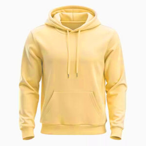 Moletom Adulto Canguru - Amarelo