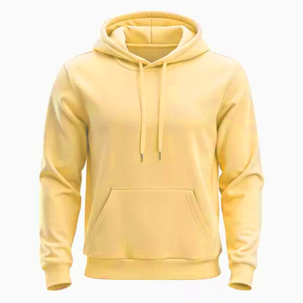 Moletom Adulto Canguru - Amarelo