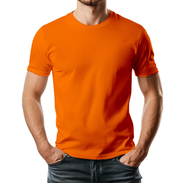 Camiseta Básica - Laranja