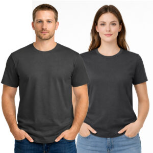 Camiseta Básica 100% Algodão Venda no Atacado - Chumbo