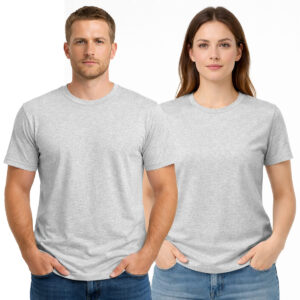 Camiseta Básica 100% Algodão Venda no Atacado - Cinza