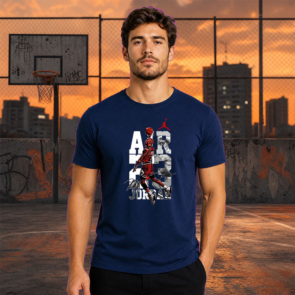 Camiseta Básica 100% Algodão Estampa Air Jordan Street Wear. - Imagem 11