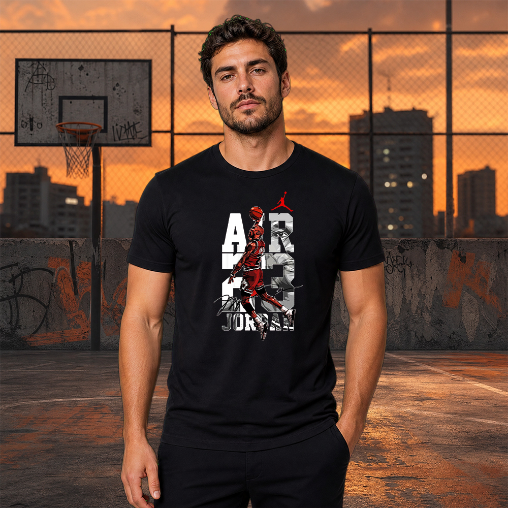 Camiseta Básica 100% Algodão Estampa Air Jordan Street Wear. - Imagem 12
