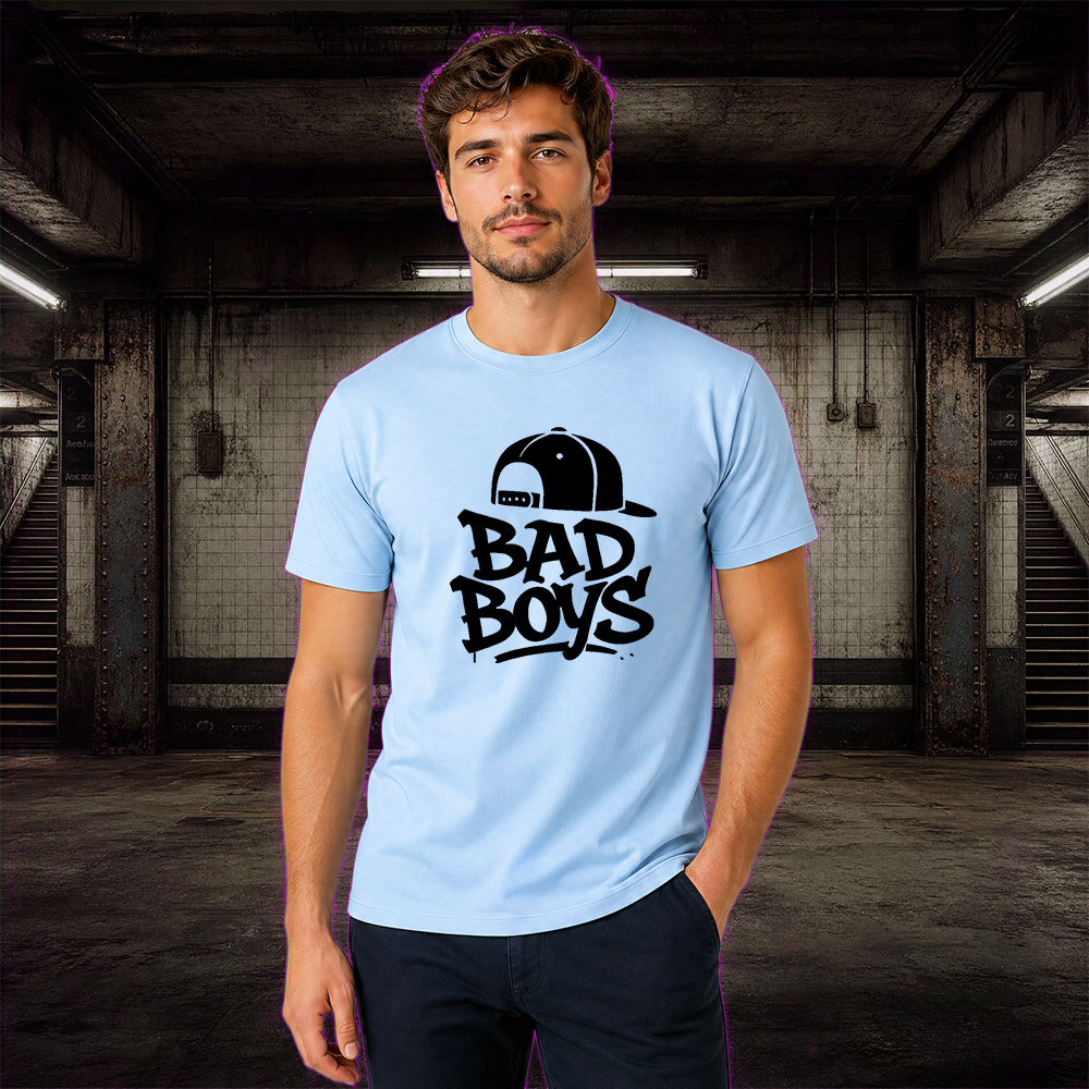 Camiseta Básica 100% Algodão Street Wear - Bad Boys - Imagem 17