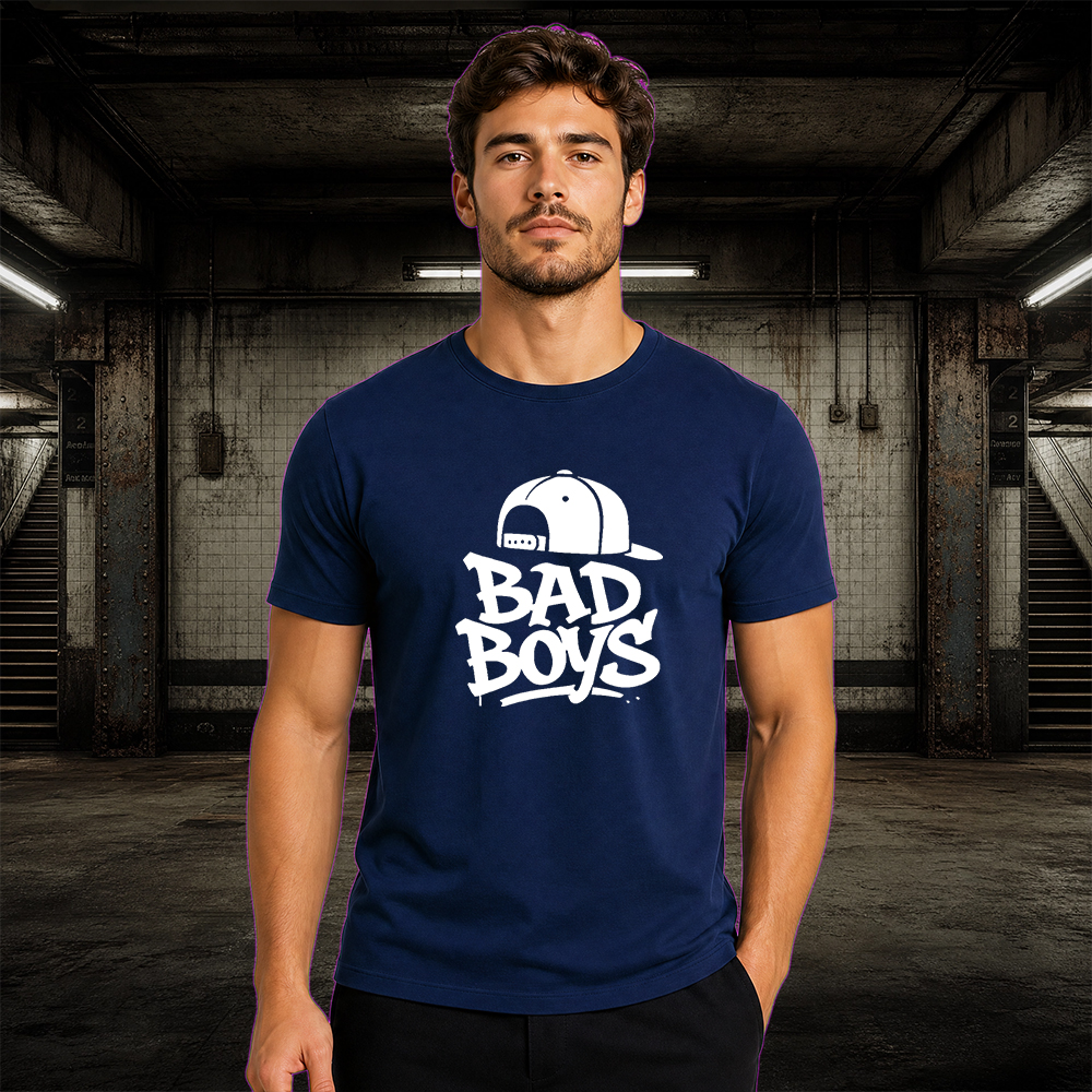 Camiseta Básica 100% Algodão Street Wear - Bad Boys - Imagem 16