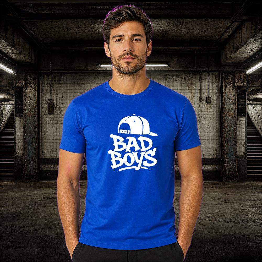 Camiseta Básica 100% Algodão Street Wear - Bad Boys - Imagem 15