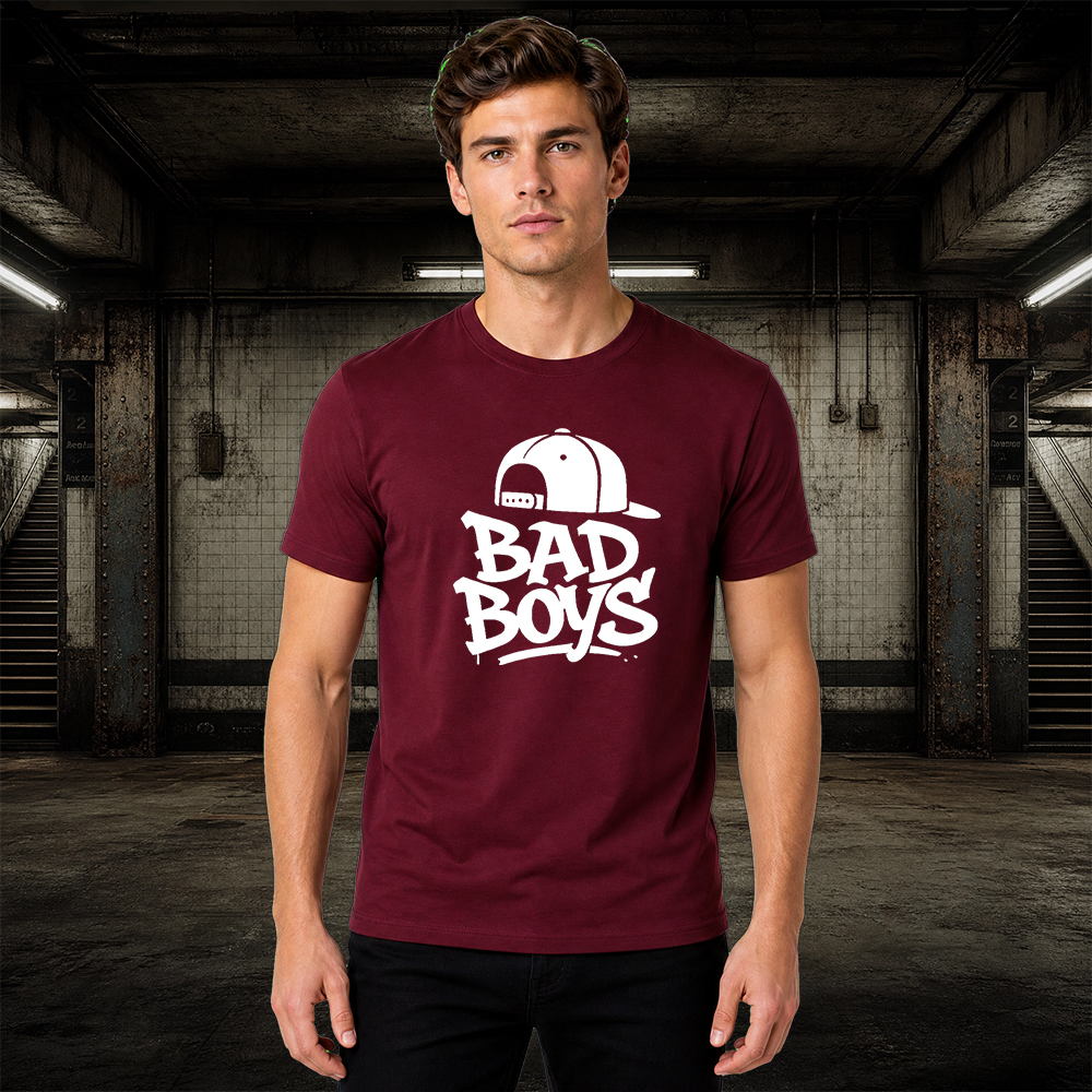 Camiseta Básica 100% Algodão Street Wear - Bad Boys - Imagem 13