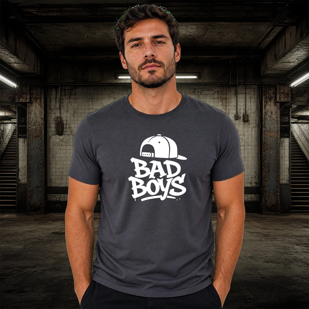 Camiseta Básica 100% Algodão Street Wear - Bad Boys - Imagem 11