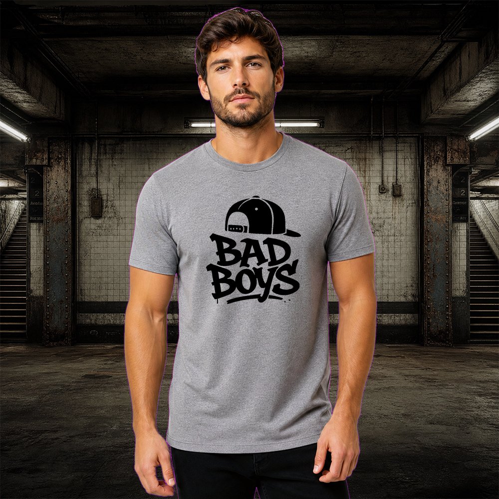 Camiseta Básica 100% Algodão Street Wear - Bad Boys - Imagem 10