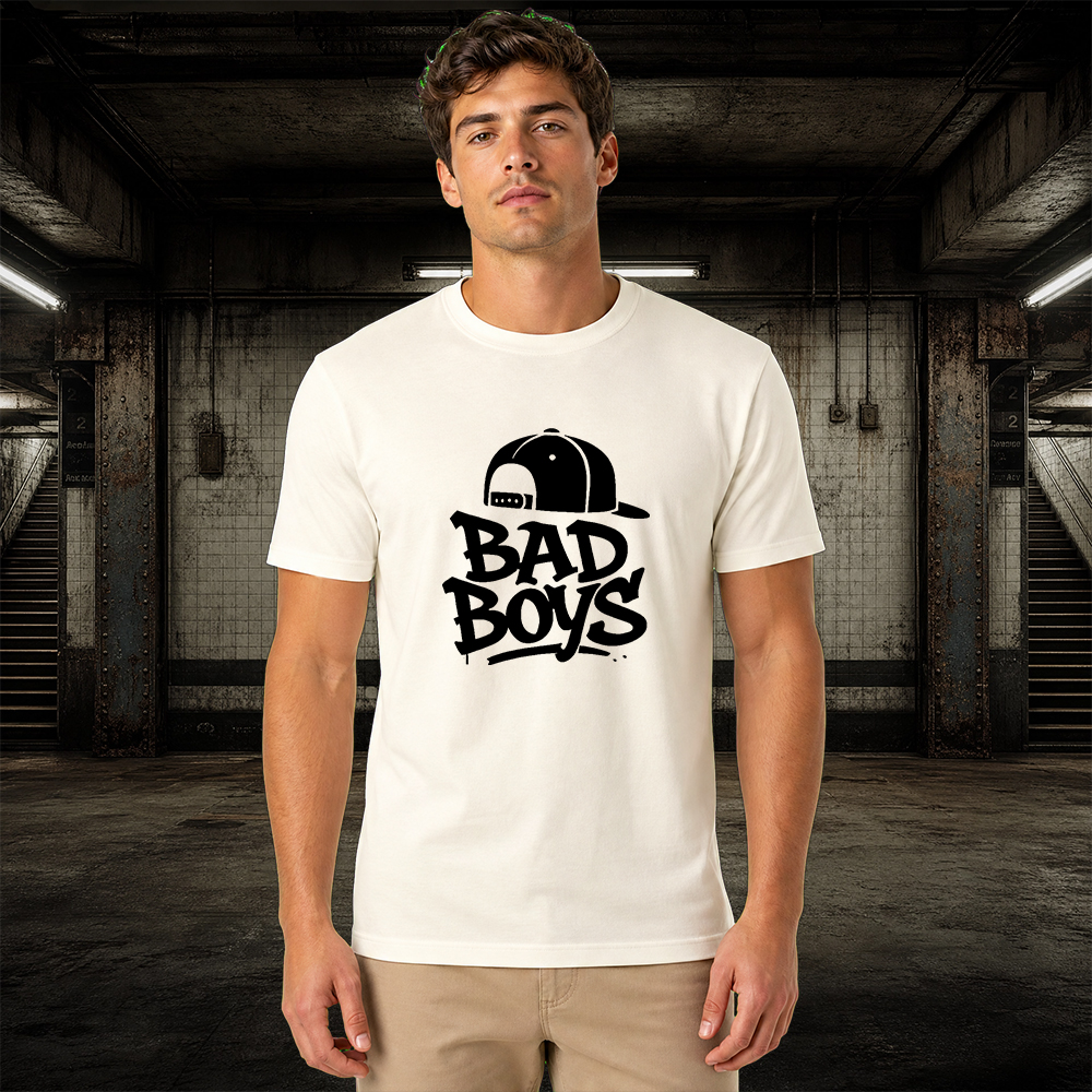 Camiseta Básica 100% Algodão Street Wear - Bad Boys - Imagem 8